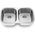 Topchef Undermount Double Bowl - 20.5 x 34.5 x 9 in. TO145872